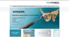 Desktop Screenshot of medichanical.com